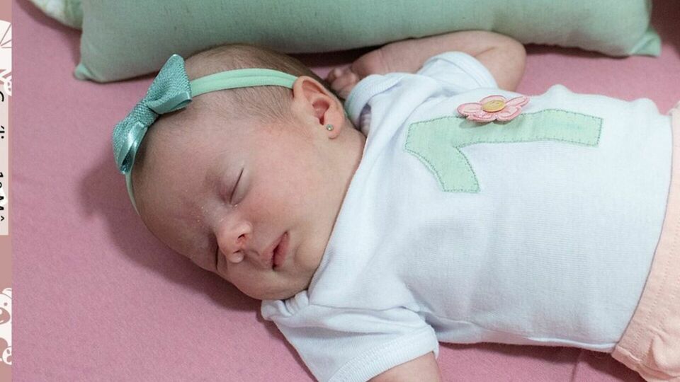 Acompanhamento mensal Cecília 1 mês - Ribeirão Preto -SP