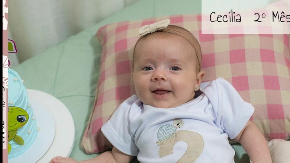 Acompanhamento mensal Cecília 2 mês - Ribeirão Preto -SP