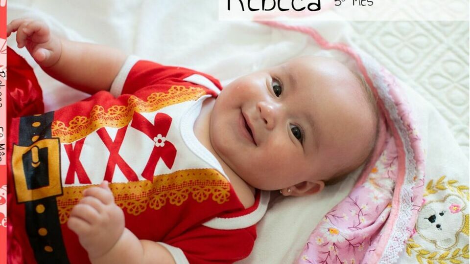 Acompanhamento mensal Rebeca 5 mês - Ribeirão Preto -SP