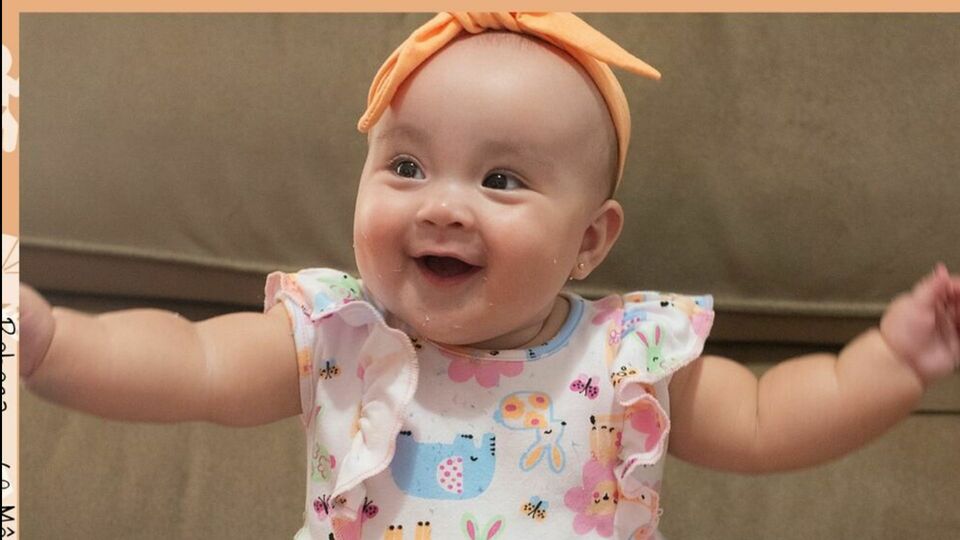 Acompanhamento mensal Rebeca 6 mês - Ribeirão Preto -SP