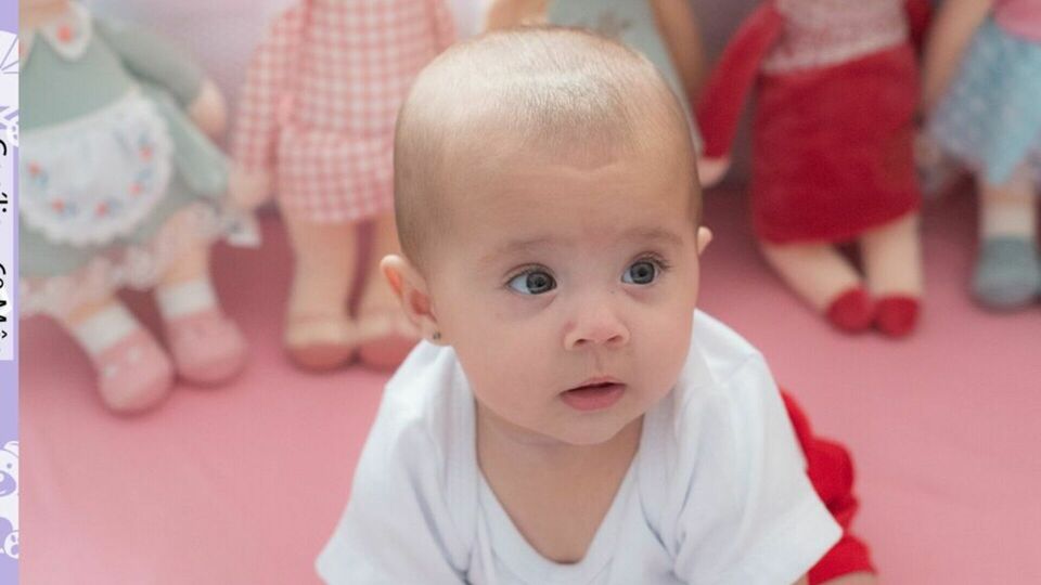 Acompanhamento mensal Cecília 6 mês - Ribeirão Preto -SP