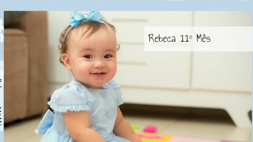 Acompanhamento mensal Rebeca 11 mês - Ribeirão Preto -SP