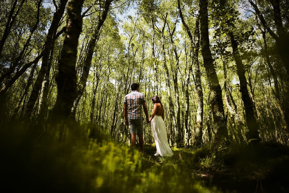 Ensaio Pré Wedding - Julia + Carlos - Wicklow - Irlanda